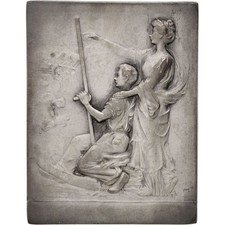 [#401329] France, Medal, French Third Republic, Business & industry, 1922, AU