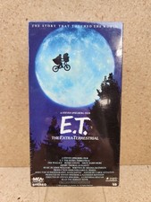 E.T. THE EXTRA-TERRESTRIAL VHS TAPE NEW FACTO...