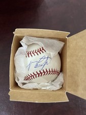 MICHAEL CONFORTO SIGNED AUTOGRAPHED OML BASEBALL Dodgers, Giants, Mets W/ Proof