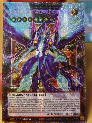 Number 62: Galaxy-Eyes Prime Photon Dragon - (Starlight RARE) - BLGG-EN140