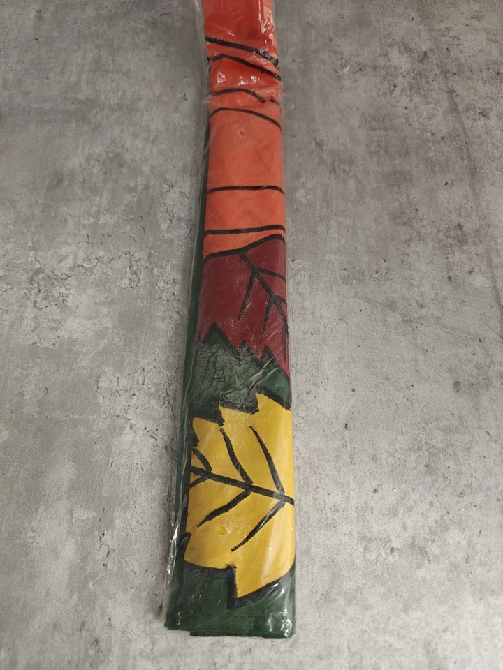 Vintage 1998 Fall Harvest Moon Pumpkin Lawn Garden flag 28x40" Sealed Autumn - Image 3 of 4