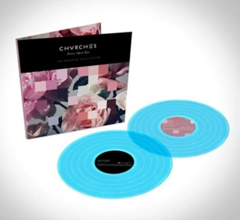 Chvrches Every Open Eye 10th Anniversary  Colored Vinyl Record 2025 2LP - Image 2 of 2