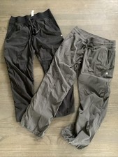 2pr Lululemon Dance Studio Pants Black Women  s size 8 28  Cinch Cuff Full Length