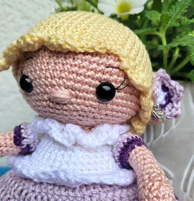 Puppe, Amigurumi, Geburtstagsgeschenk, Dekoration, Muttertag, Ostergeschenk 