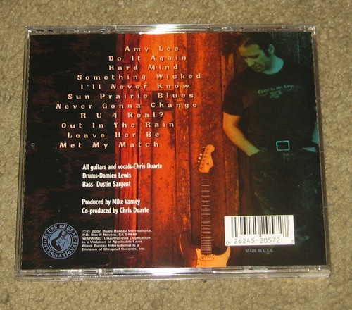 Chris Duarte Group - Blue Velocity (CD, 2007, Blues Bureau International) - Picture 2 of 4