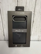 Body Glove MagSafe Compatible Reflector Apple iPhone Air Case Metallic Black NIB