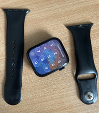 Apple Watch Series 7 GPS + Cellular Unlocked 45mm Black Aluminium Case + Band