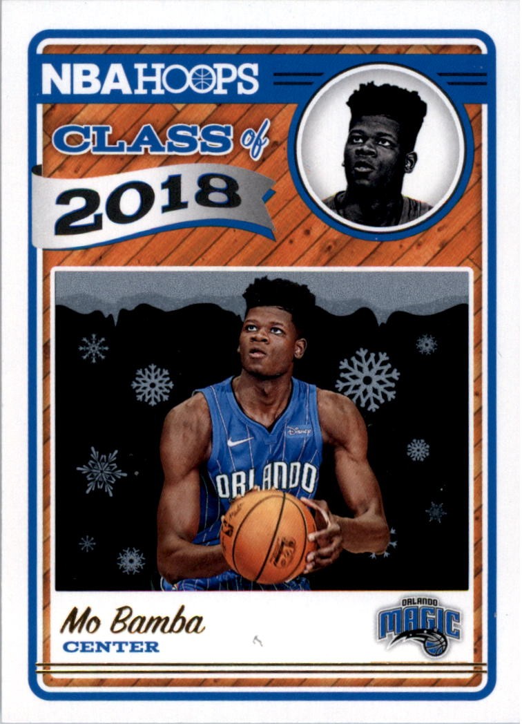 2018-19 Hoops Class of 2018 Winter #6 Mo Bamba - BSK