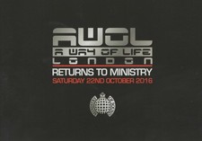 AWOL 22/10/16  Classic Rave Flyer