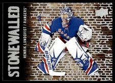 2018-19 Upper Deck Stonewalled Henrik Lundqvist New York Rangers #32