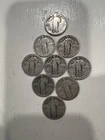 New ListingStanding Liberty Quarter Lot Of Nine (9)  No Dates