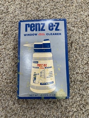 VTG Renz E-Z All Purpose Cleaner 16oz Sprayer Refill Window Glass, Cars RVs, NIB