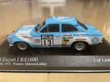 Minichamps Ford Escort I RS1600 Rally Winner 1973 #13 1/43 Collectible 15+
