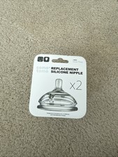 Comotomo Silicone Replacement Nipple Slow Flo...