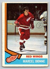 1974-75 O-Pee-Chee #72 Marcel Dionne Low Grade (ref 216144)