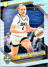 2025 Panini Prizm WNBA #2 Hailey Van Lith Silver Prizms