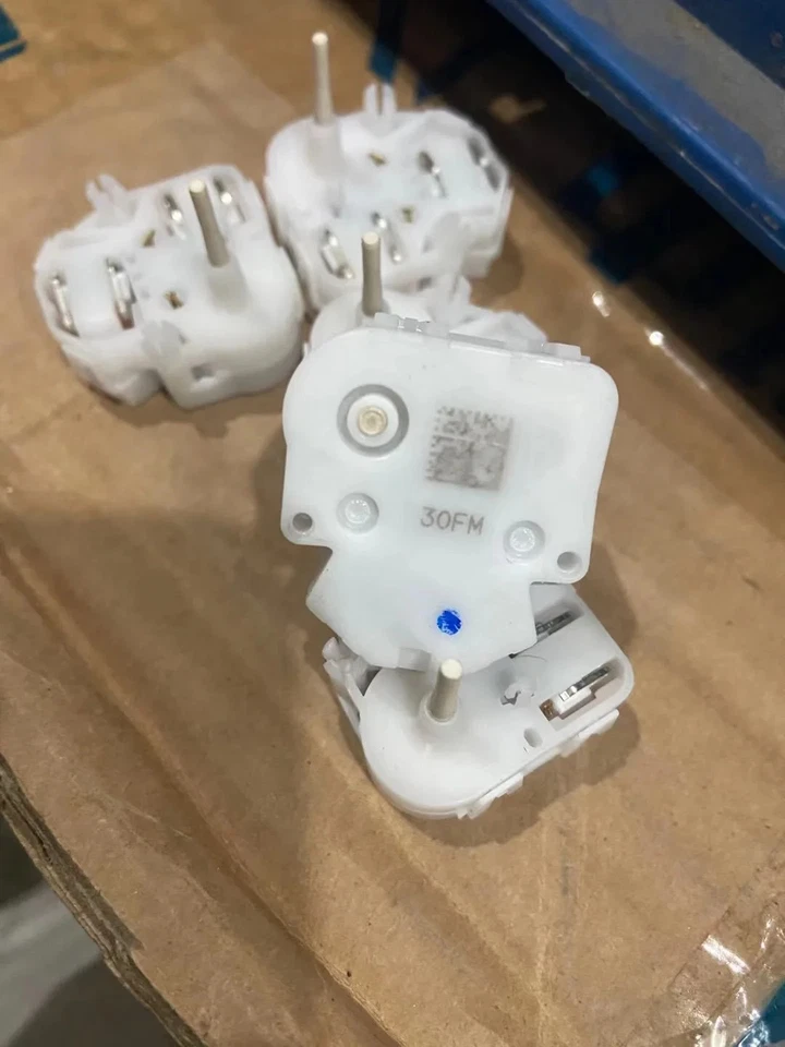 Grupo velocímetro eje plástico blanco motor paso a paso VDO 10 piezas para BMW Volvo Foto 2 de 3