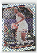 2025 Panini Prizm WNBA #55 Kalani Brown Checkerboard Prizms