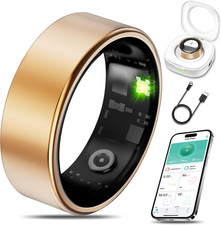 Smart Health Ring Fitness Tracker for Men Women, Rose Gold 8
