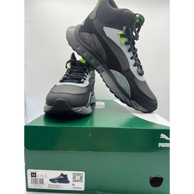 Puma Wild Rider Mid WS Black/Grey 381598-01 Men s Sneaker Size 9.5 NIB