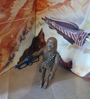 1977 Vintage Star Wars Chewbacca Action Figure Kenner Original First 12 W/ Gun