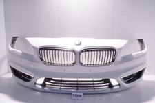 BMW 2er F45 F46 Stoßfänger Stoßstange vorne mit Ziergitter ALPINWEISS 3 (300)