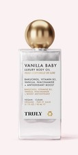 TRULY VANILLA BABY LUXURY BODY OIL TIGHTENING SHIMMER NIB 1.7 fl oz 50ml NEW