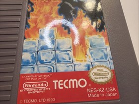 Fire n Ice Nintendo NES +Dustcover Tested Authentic CLEAN
