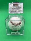 Vida Blue - 3x WS Champ Autographed Rawlings Majore League Baseball w COA & Case