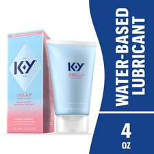 K-Y Jelly Personal Lubricant Water Based Lube for Wetter Sex 4 oz NEW