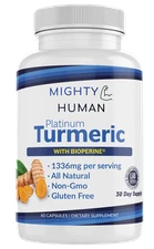 Platinum Turmeric with BioPerine® - Advanced Joint & Inflammatory Support - 6...