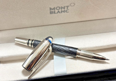 Premium Montblanc Blue Planet Black Body Design Special Edition Rollerball Pen