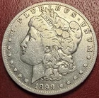 1899-S Morgan Silver Dollar. Better Date. Free Shipping