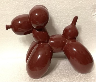 Magenta Balloon Dog Replica Of Jeff Koons Sculpture 