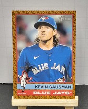 Kevin Gausman 2025 Topps Heritage Baseball Color of the Year Parallel #10/76