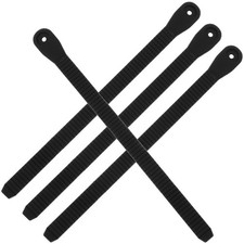 4Pcs Black Skate Binding Ladder Straps for Enhanced Stability and Longterm Use