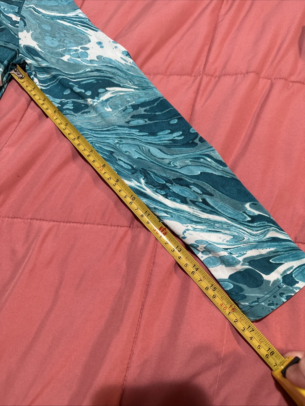 Abito donna blu Michael Kors scollo barca manica lunga ginocchio taglia M