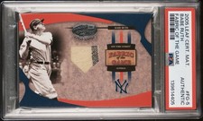 2005 Leaf Certified Material Babe Ruth Fabric of the Game 10/10 #FG-5 PSA A