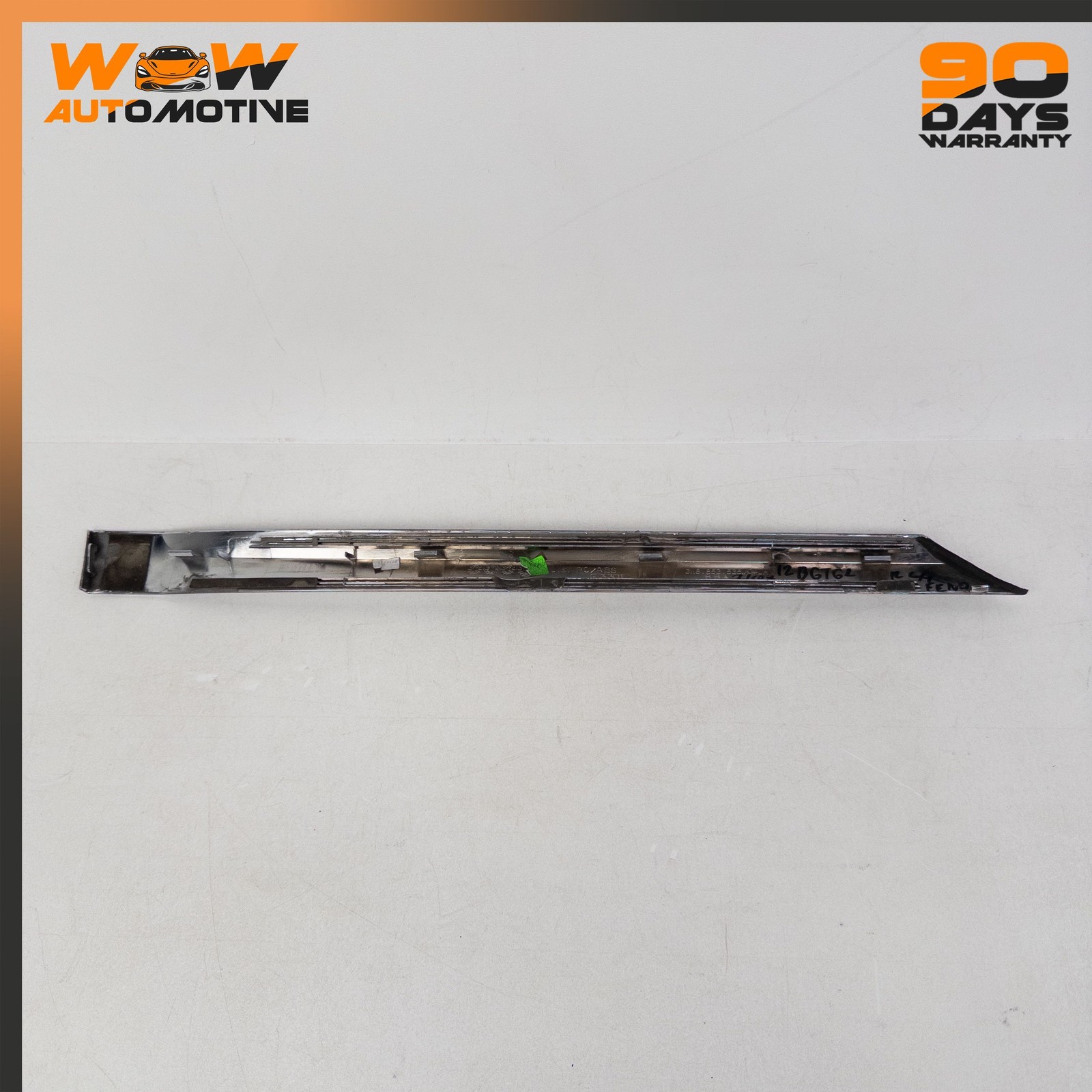 12-17 BENTLEY CONTINENTAL GTC CONVERTIBLE REAR LEFT DOOR LOWER MOLDING TRIM OEM