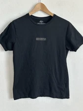 Chipotle Shirt Adult Small Black Short Sleeve Tee Work Wear Employee Loomstate