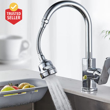 Kitchen Faucet Sprayer Attachment, Movable Faucet Extender for Kitchen Sink, 360
