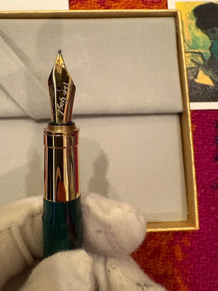 Pluma Estilográfica Visconti Van Gogh - El Lector de Novelas - NUEVA.  Plumín M Foto 4 de 4