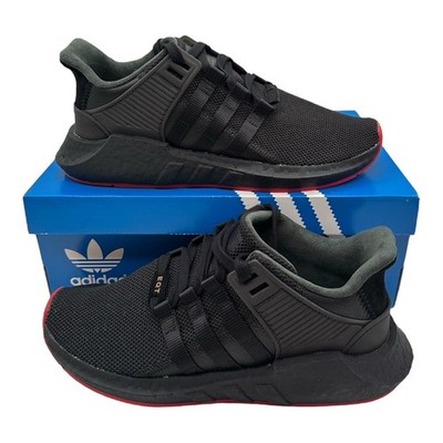 Adidas EQT Support 93/17 Red Carpet Pack Shoes Mens Sz 9.5 Black Sneakers CQ2394