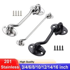 Stainless Steel Cabin Hook And Eye Latch Sile...