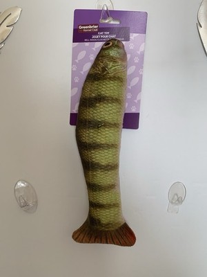 Big Plush Fish Catnip Cat Toy