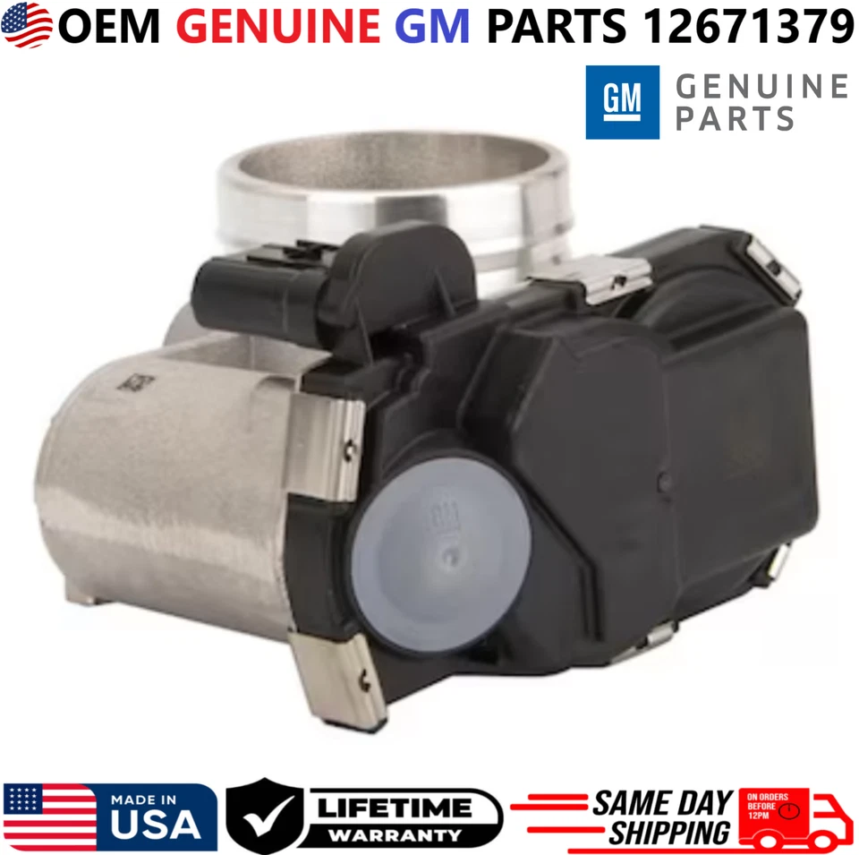 Carrocería de acelerador GM genuina para Chevrolet Buick GMC 2016-2022 1,4 L 1,5 L, 12671379 Foto 3 de 4