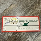 Sinclair Dino Green Soap Brontosaurus Vintage-Style Advertising Promotion
