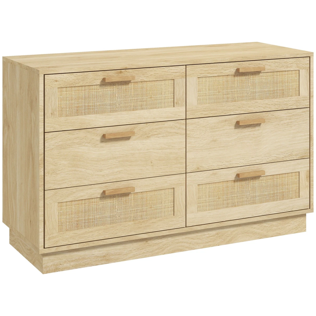 Cassettiera Con Rotelle Effetto Rattan 40x40x81 Cm 4 Cassetti Marrone Scuro | Mobile Bagno O Casa In Plastica Resistente