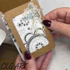 Handmade ATC / ACEO Folder – Artist Trading Card Holder – Ready to Ship