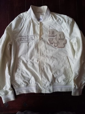 College Jacke beige, Zara, Gr. S
